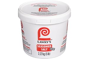 Lawry's Seasoned Salt, 2.27 kg - All-Purpose Seasoned Salt Made with Perfect Blend of Salt, Garlic, Turmeric, Celery, Paprika