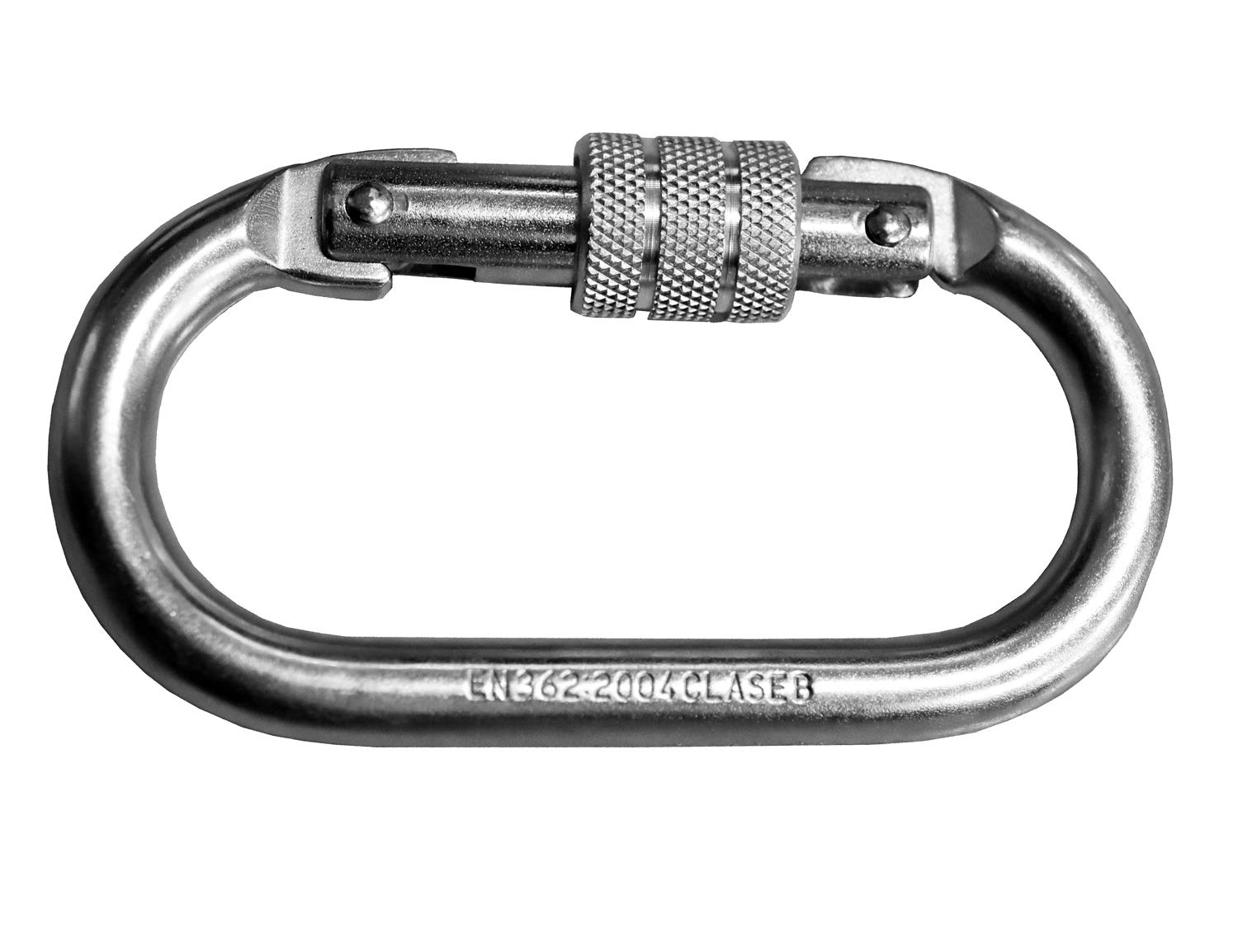 2 KARABINERS EN 362 15Kn for Fall arrest Harness and outdoor sports. 022307001001