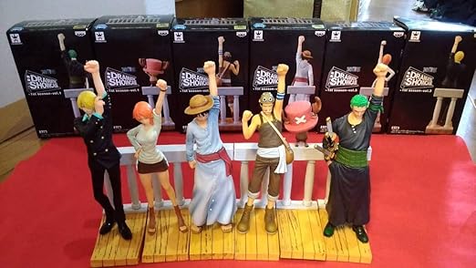 Amazon 希少 ワンピース Dramatic Showcaseー1st Season ーvol 1 2 3 アラバスタ編 仲間の印 ６体セット ビビ 箱あり フィギュア ドール 通販