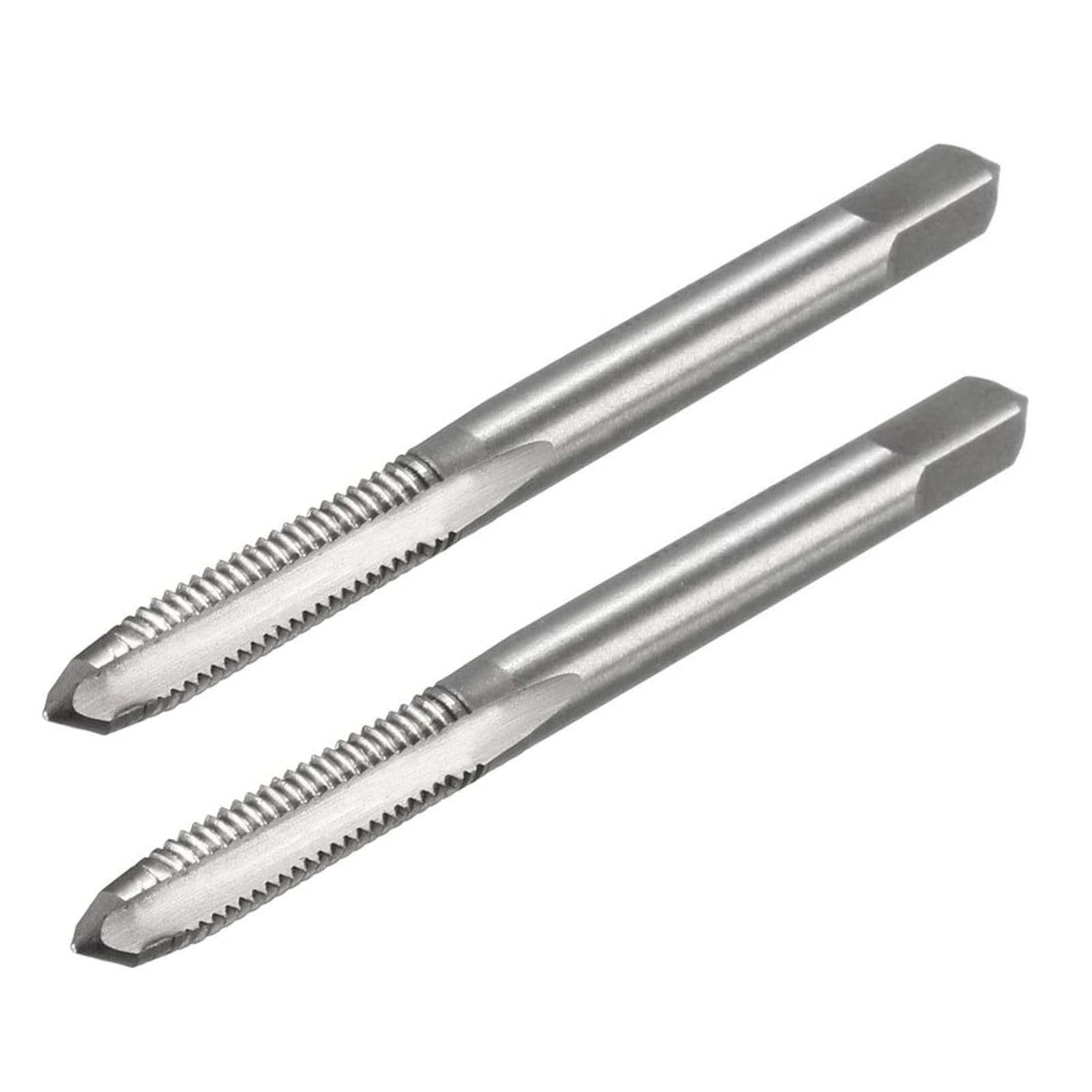 TA-VIGOR M5 x 0.8mm Straight Flute Screw Thread Tap, HSS Thread Milling Tap with H2 Tolerance 3 Straight Flutes Metric Machine Tap 2Pcs — image 1