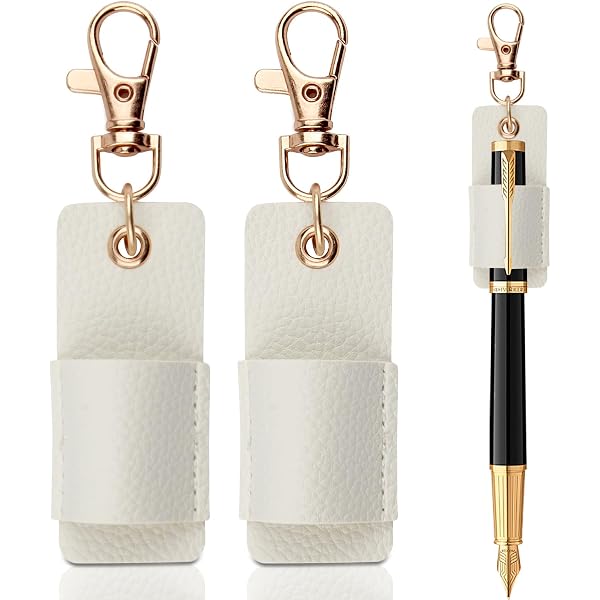 Chivertion 2 Pack Retractable Pen Holders - Heavy Duty Lanyard With Belt Clip For Carpenters, Nurses, Mechanics (25.6" Pull, Elegant Style) - View #8