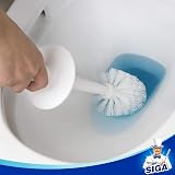 MR.SIGA Toilet Bowl Brush and Holder White 1 Pack view 4