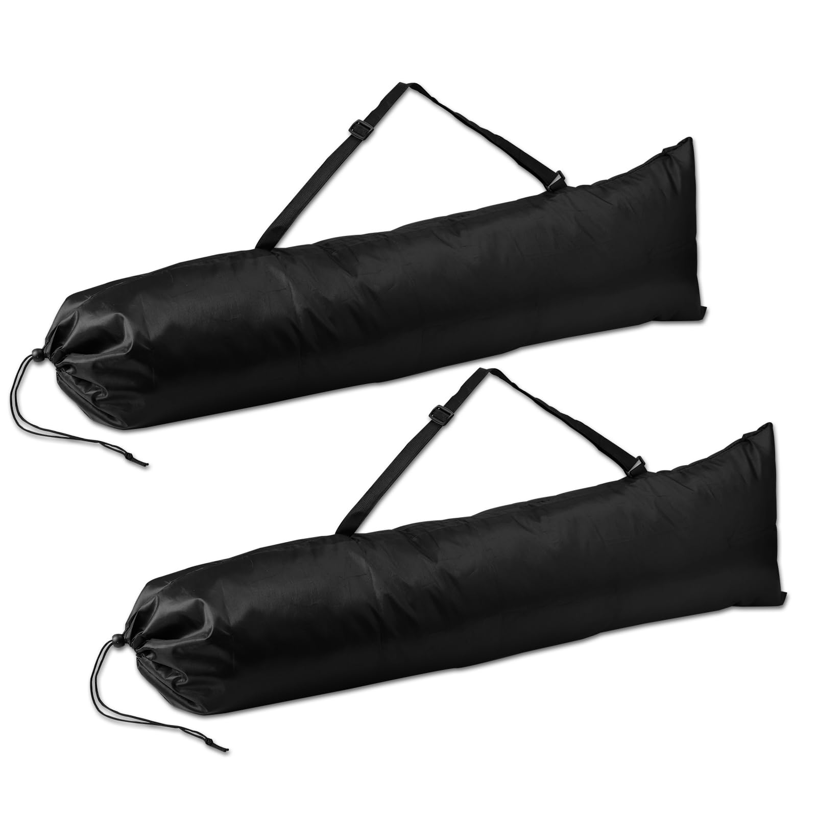 Photo 1 of Lyreh 2pcs Camping Chair Replacement Bags, Polyester Durable Outdoor Folding Chair Carry Bags with Shoulder Strap and Drawstring for Camping Chair Hammock Yoga Mat Tripods Fishing Poles(Black)