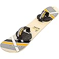 SportsStuff Snow Ryder Hardwood Snowboard, Beginner's Wood Snowboard, Multiple Sizes/Colors