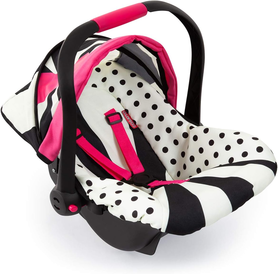 Dolls car seat, carry seat, baby doll accessories, toy, suitable for the NEO Vario dolls pram, Comet, 45x34x38 cm - Image 4