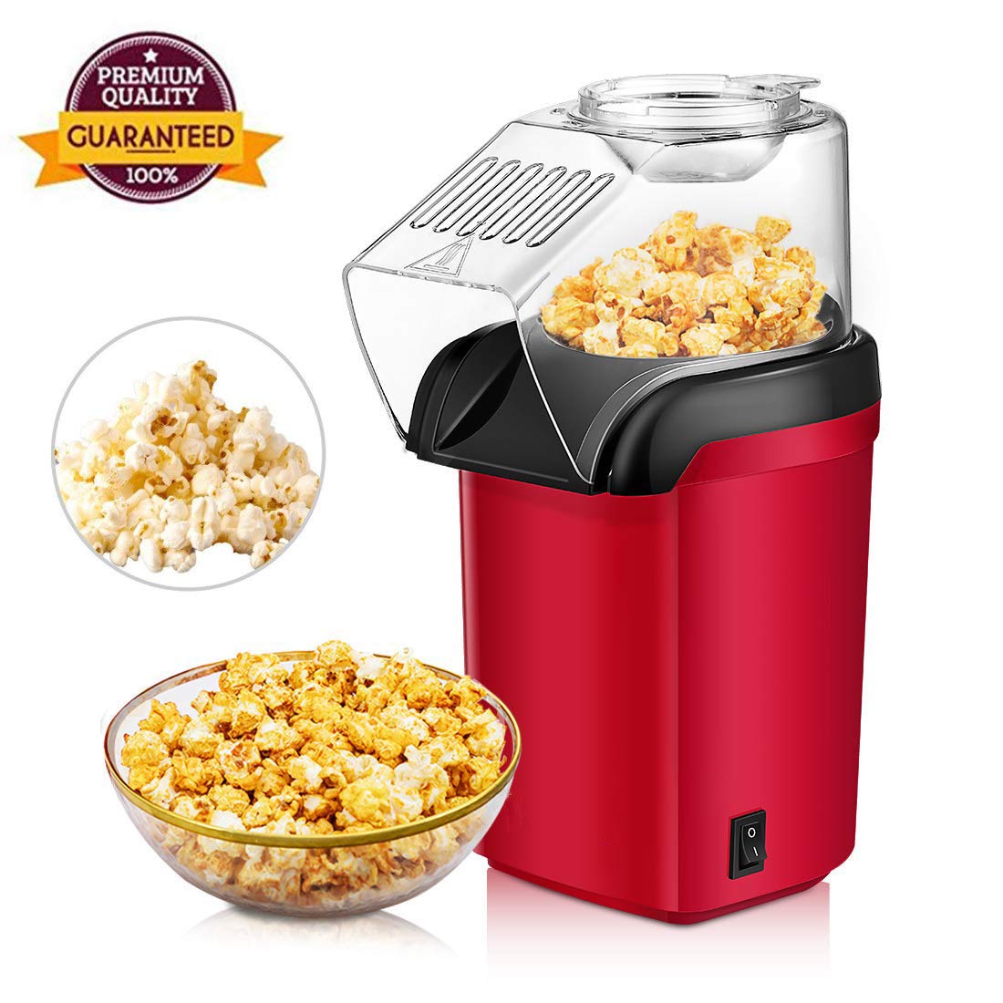 Mua ミニポップコーンマシン 電気自動ポップコーンマシン ミニポップコーンメーカー 10w高速ポップコーン製造機 広口設計の熱風 ポップコーンポッパー オイルおよびbpaフリー 小規模ホームパーティー用 Tren Amazon Nhật Chinh Hang 21 Fado