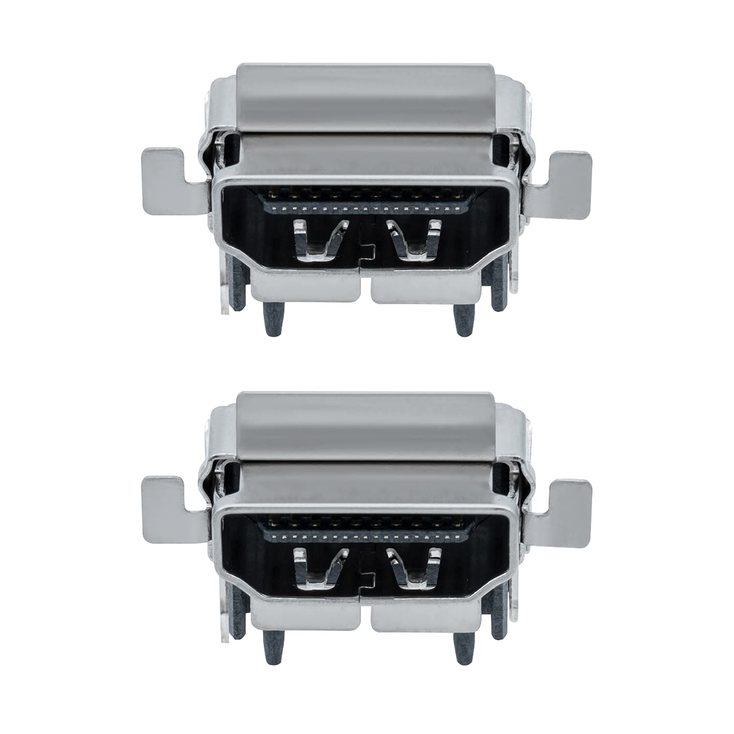 Mcbazel Lot 2 Original HDMI Port Socket Connector for Xbox One S,Replacement HDMI Socket Interface Repair Jack Accessories Console Compatible with Xbox One S Console