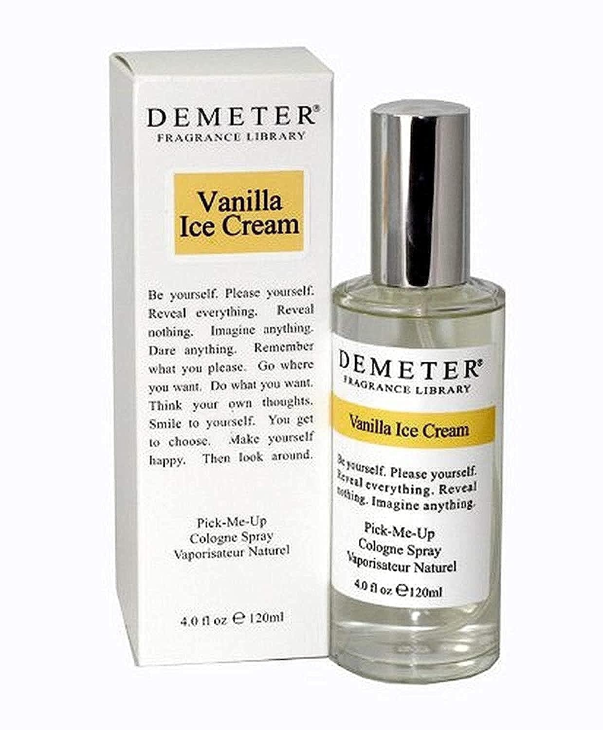 Vanilla Ice Cream by Demeter for Women - 4 oz Cologne Spray