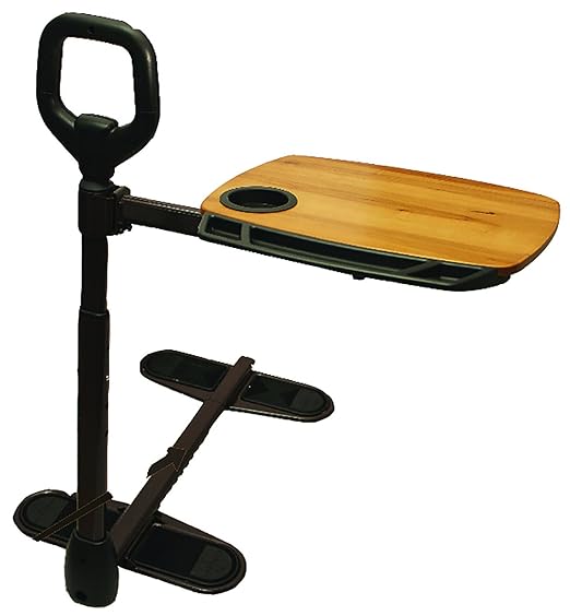 Stander Wooden Assist A Tray (Black) for Living Room Elderly and