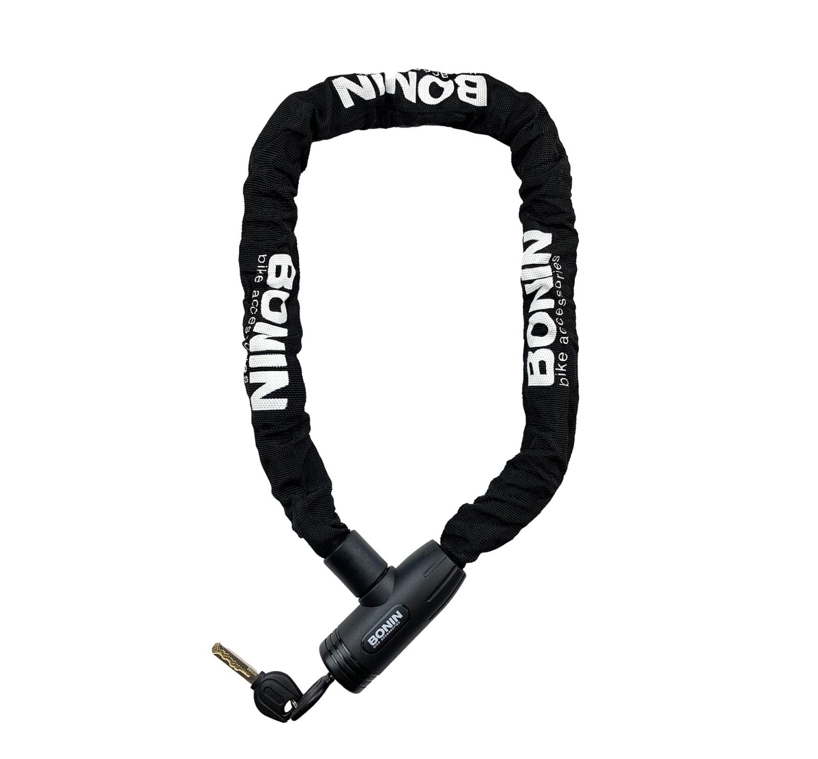 CHAIN PADLOCK 8 X 1000 MM RIV. TESS. BLACK