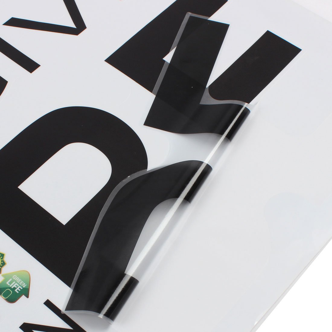 eDealMax Inglés Sentencias del patrón del hogar extraíble etiqueta de la pared del papel pintado de la decoración - - Amazon.com