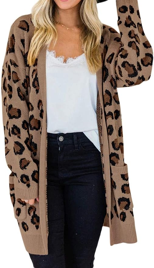 Brown Leopard Cardigan Germany 