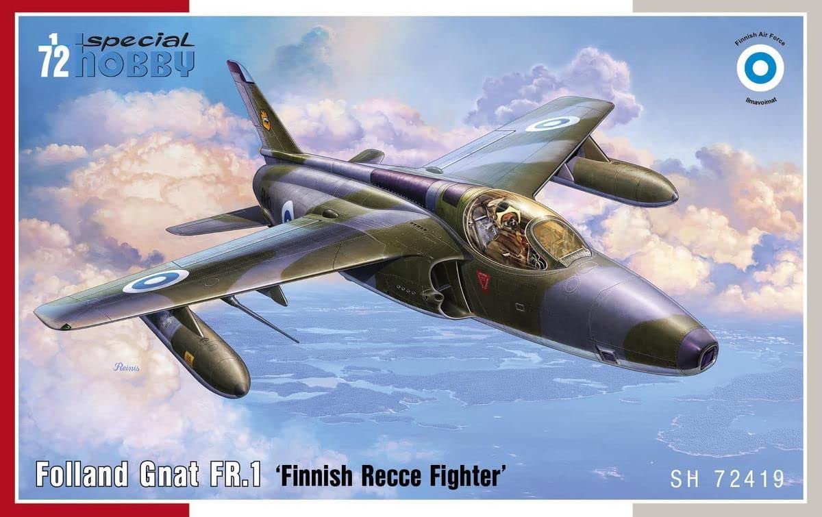 Special Hobby 1:72 - Folland Gnat FR.1 Finnish Recce Fighte