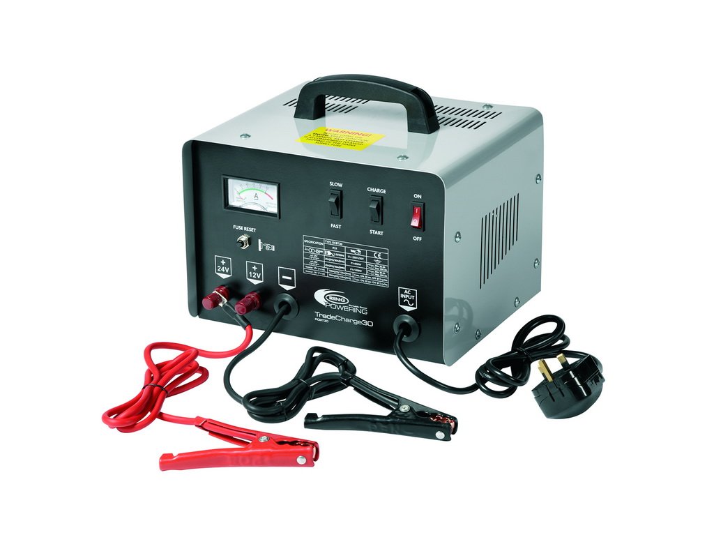 RING RCBT30 Chargeur/ Démarreur de Batterie Professionnel ...
