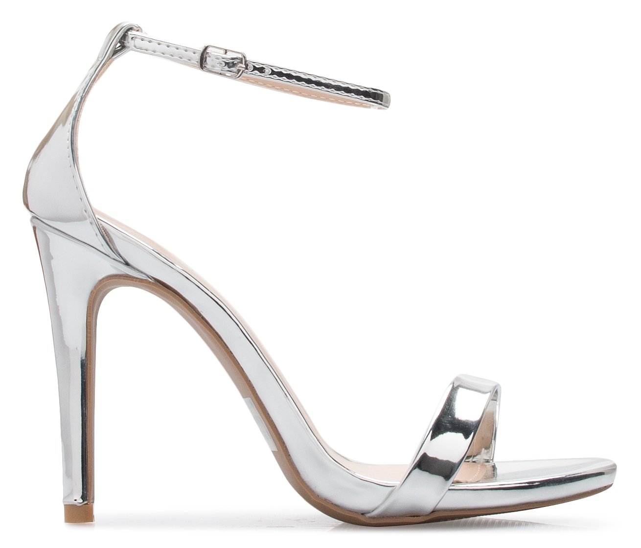 OLIVIA K Women's Ankle Strap Classic High Heel Dress Sandals - Image 3