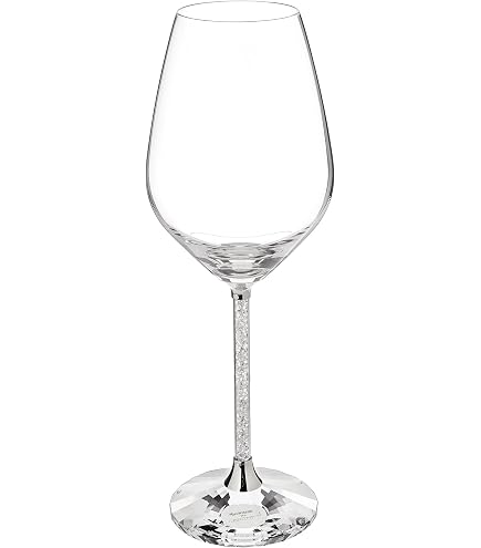 Amazon.com | Swarovski Crystalline Clear Crystal Toasting Flutes