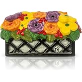 Nora Fleming Hand-Painted Mini: Love Blooms Here (Flower Basket) A409