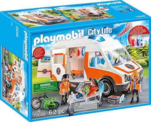 playmobil hospital ambulance