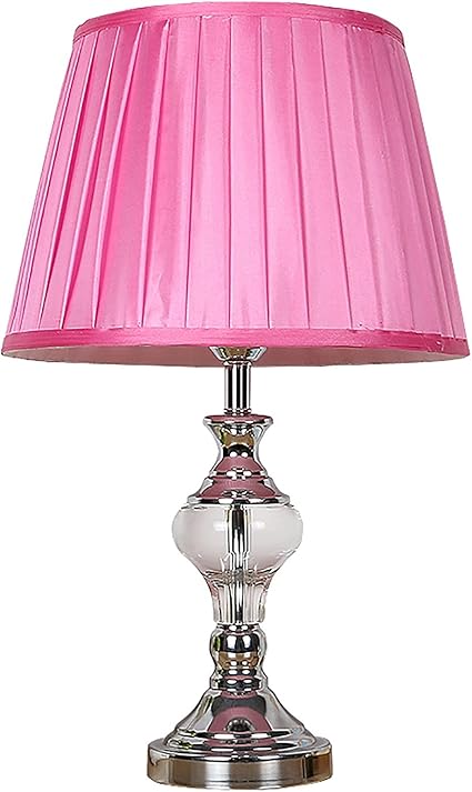 Bedside Lights Crystal Table Lamp, European Style Bedroom Bedside Table