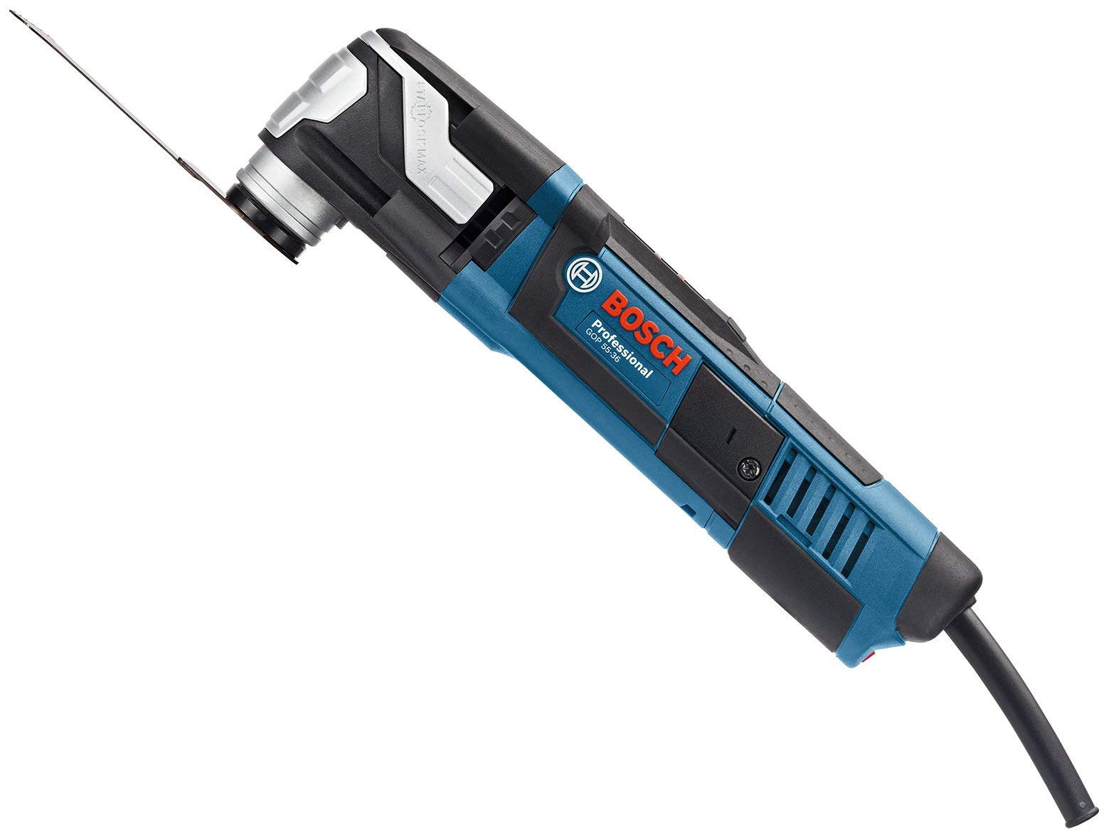 Bosch Professional Corded Multi Tool GOP 55-36 ( 240 V, with saw blades and accessories, in L-BOXX)