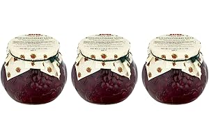DARBO D'arbo Wild Lingonberry Sauce – Premium Fruit Spread, 21.1 oz Jars (600g) – Authentic Austrian Recipe, Ideal for Meats, Cheeses & Desserts | Pack of 3