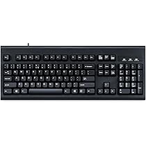 Teclado Perixx Periboard-106, teclado de tamanho completo de