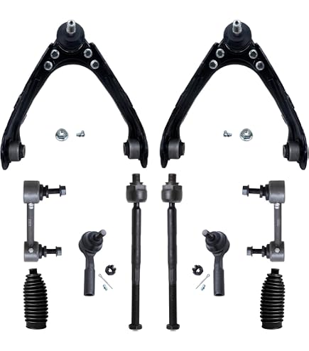 thumbnail image 2 of SCITOO 10pcs Front Suspension Kit Inner Outer Tie Rod Ends Sway Bar Links Lower Ball Joints Wheel Bearing Hub Fit For 2004 2006 Chevy Colorado 2006 G 2 of 14