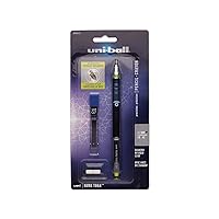 Kuru Toga Elite Mechanical Pencil Starter Kit, 0.5mm, HB #2, Silver