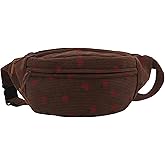 eYLun Women Crossbody Bag Fanny Pack Casual Fashion Waist Bag Chest Bag Adjustable Waist Pack for Travel Walking Running Hiking Cycling Brown