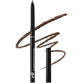 e.l.f. No Budge Retractable Eyeliner, Creamy, Ultra-Pigmented &amp; Waterproof, Creates Bold &amp; Defined Lines, Vegan &amp; Cruelty-Free, Coffee
