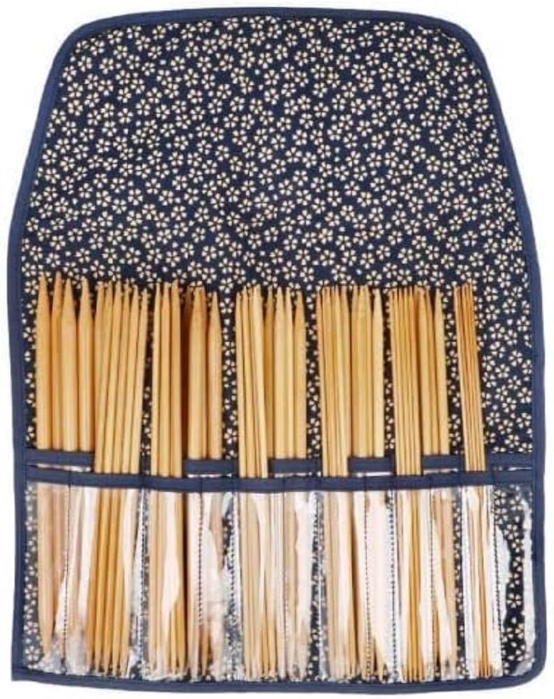 Seeknit - Seeknit Koshitsu Blue (20cm) Double-Pointed Needle Set - 1 Piece