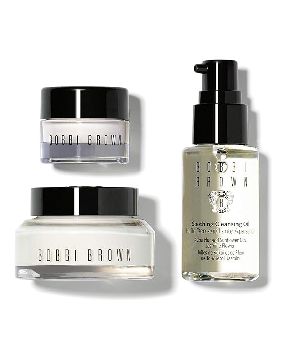 Bobbi Brown 芭比波朗 洁面护肤套装 保湿面霜30ml+保湿眼霜7ml+舒缓洁面卸妆油30ml 6.5折 海淘转运到手约¥284