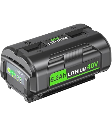 40V 5.0Ah Li-Ion Battery For Ryobi Tools - Compatible With OP4050, OP4060, RY40200 Series