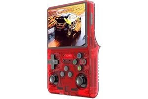 R40S Ultra Retro Handheld Game Console, Pocket Portable Emulator with 30,000+ Preloaded Games, 3.5” IPS Screen, 6-Hour Batter