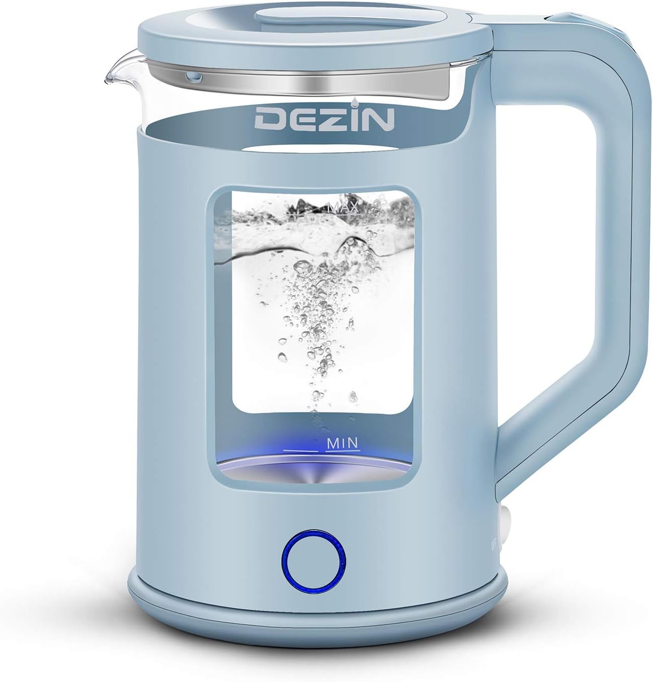Dezin Electric Kettle, Electric Tea Kettle with Bicolor LED