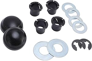 Steering Spindle Bushing Rebuild Kit 532006266 812000029 121232x Front Spindle Axle Bushing Replacement for Huskee Mowers AYP