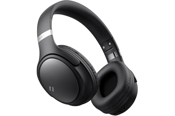 Fone de Ouvido Sem Fio Havit H630bt Bluetooth, Até 55 Horas de Duração da Bateria Preto