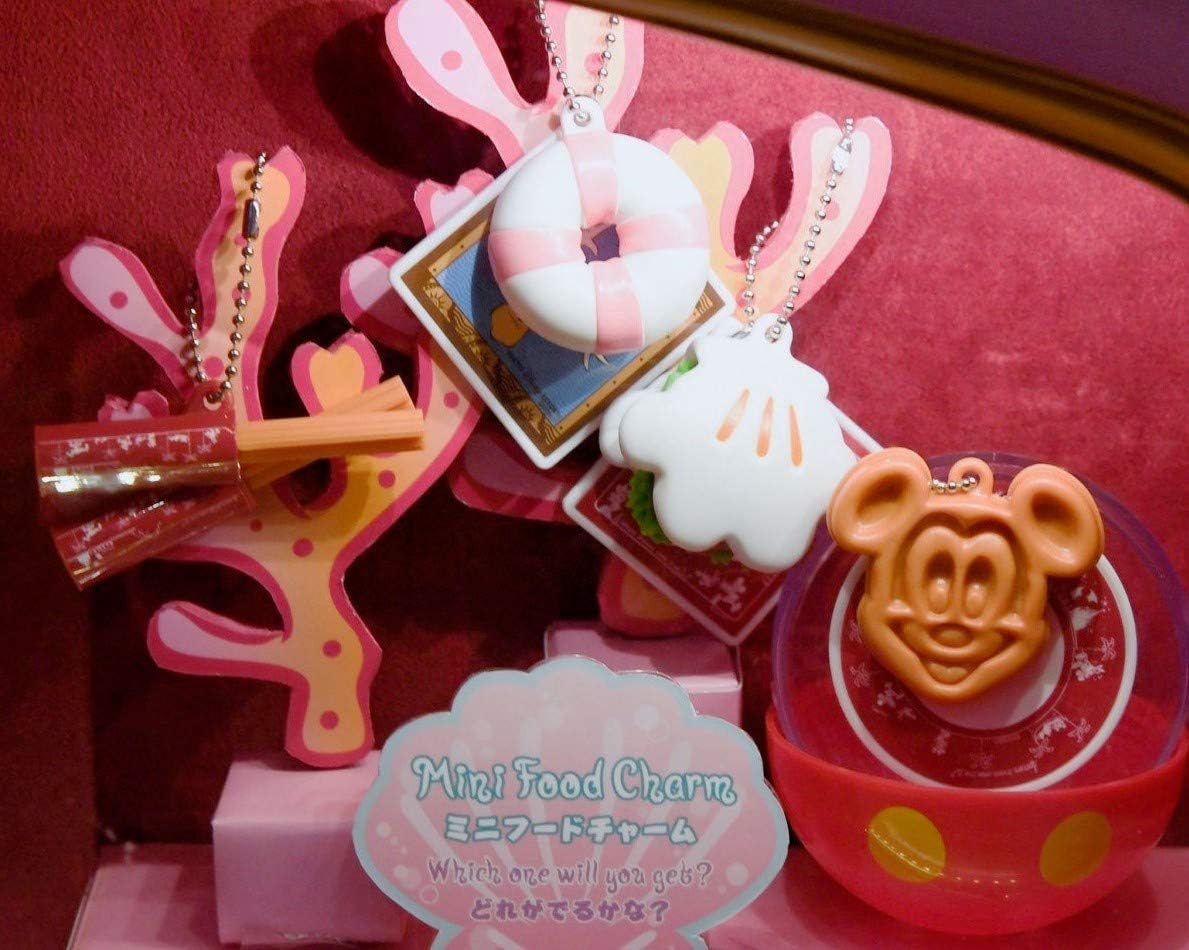 東京ディズニーランド カプセルトイ ガチャガチャ ミニフードチャーム うきわまん チュロス ミッキーワッフル パオ 全4種類セット カプセル玩具 ホビー Amazon