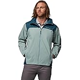 Columbia Men's Glennaker Lake II Rain Jacket, Crushed Blue/Everblue, Large