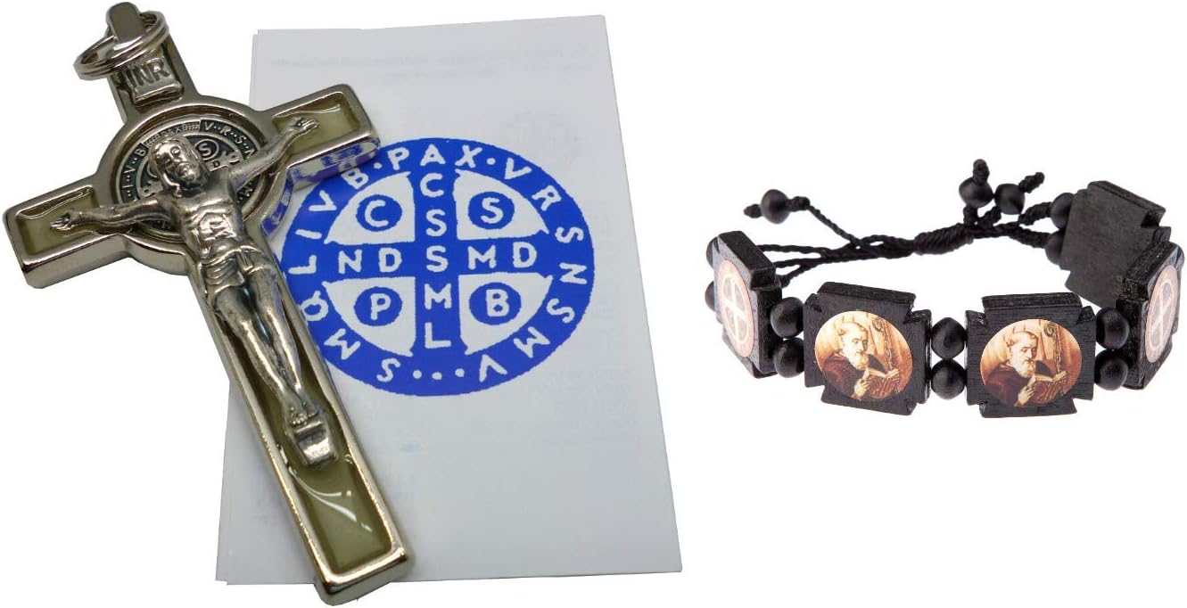 Bracciale Nero Con Preghiera Del Padre Nostro | Christian - Foto 2