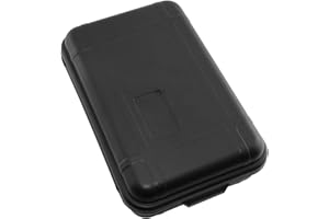 DGZZI Outdoor Waterproof Airtight Shockproof Plastic Survival Container Carry Box with 2 U-Shape Buckle Storage Case