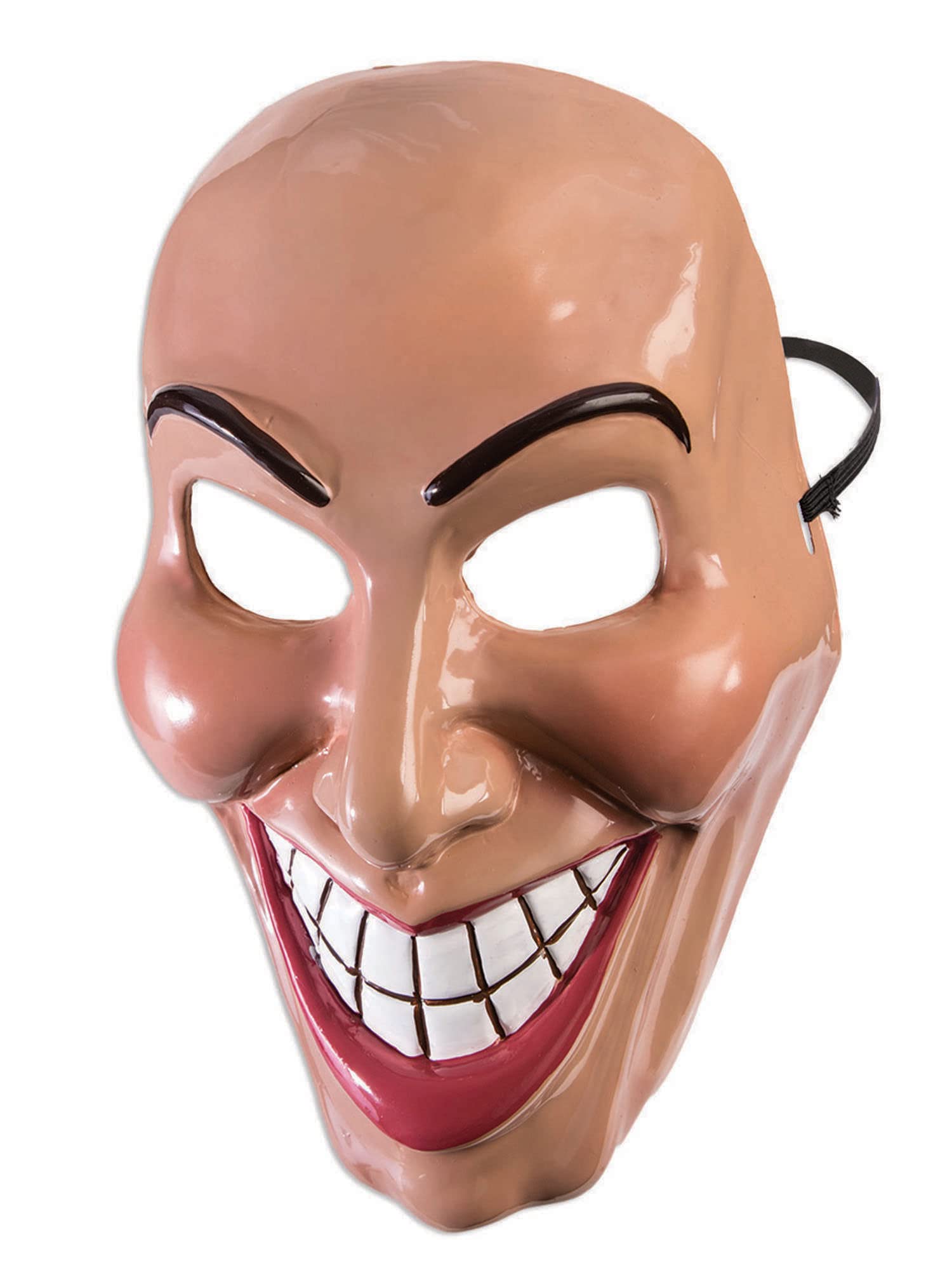 Forum Novelties Female Beige Evil Grin Mask (1 Pc.) - Bold & Stylish Design, Perfect Accessory for Halloween Costume, Cosplay, Themed Parties, Masquerade Halloween