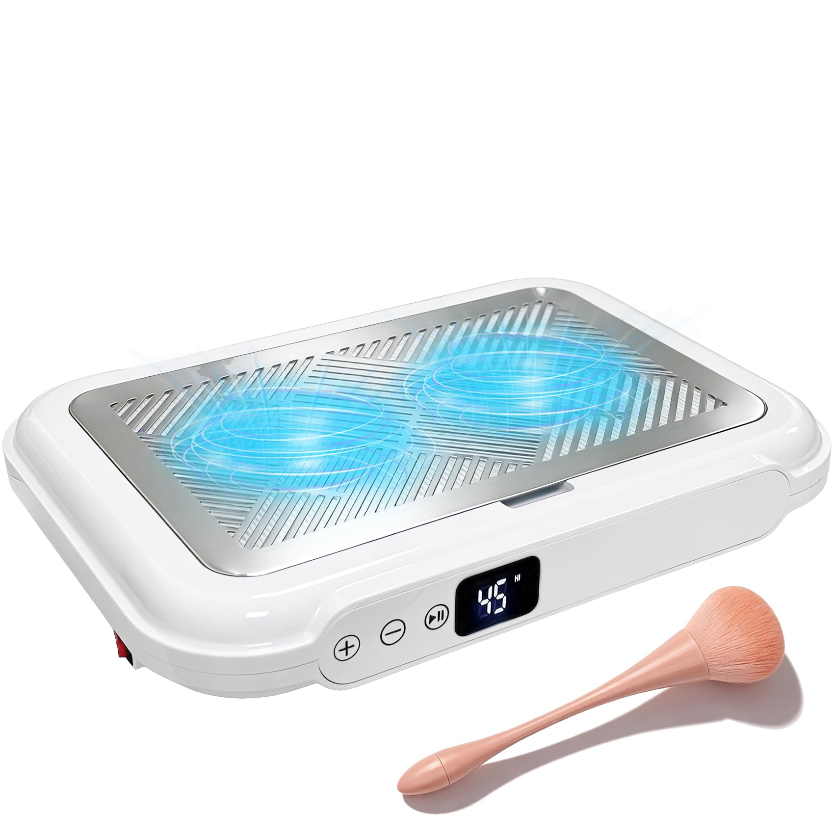 Photo 1 of jjxeqo 170W Nail Dust Collector, 1700Pa Dual Turbo Professional Vacuum Nail Dust Collector with HEPA Filter, for Nail Salon & Home Studios Use, 3 Adjustable Speed, Beginner-Friendly, 5 Years Warranty