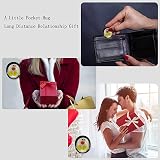HBJSP Pocket Penguin Hug Keepsake Ornament Glass Mini Gift Lovers Birthday view 3
