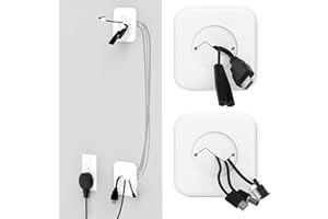 HomeMount Wall Mount TV Wire Hider - Hides TV Cables Behind Wall (White)