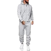 HHGKED Sweat suits men Tracksuits 2 Piece sets Athletic Jogging suits Casual Outfits for men