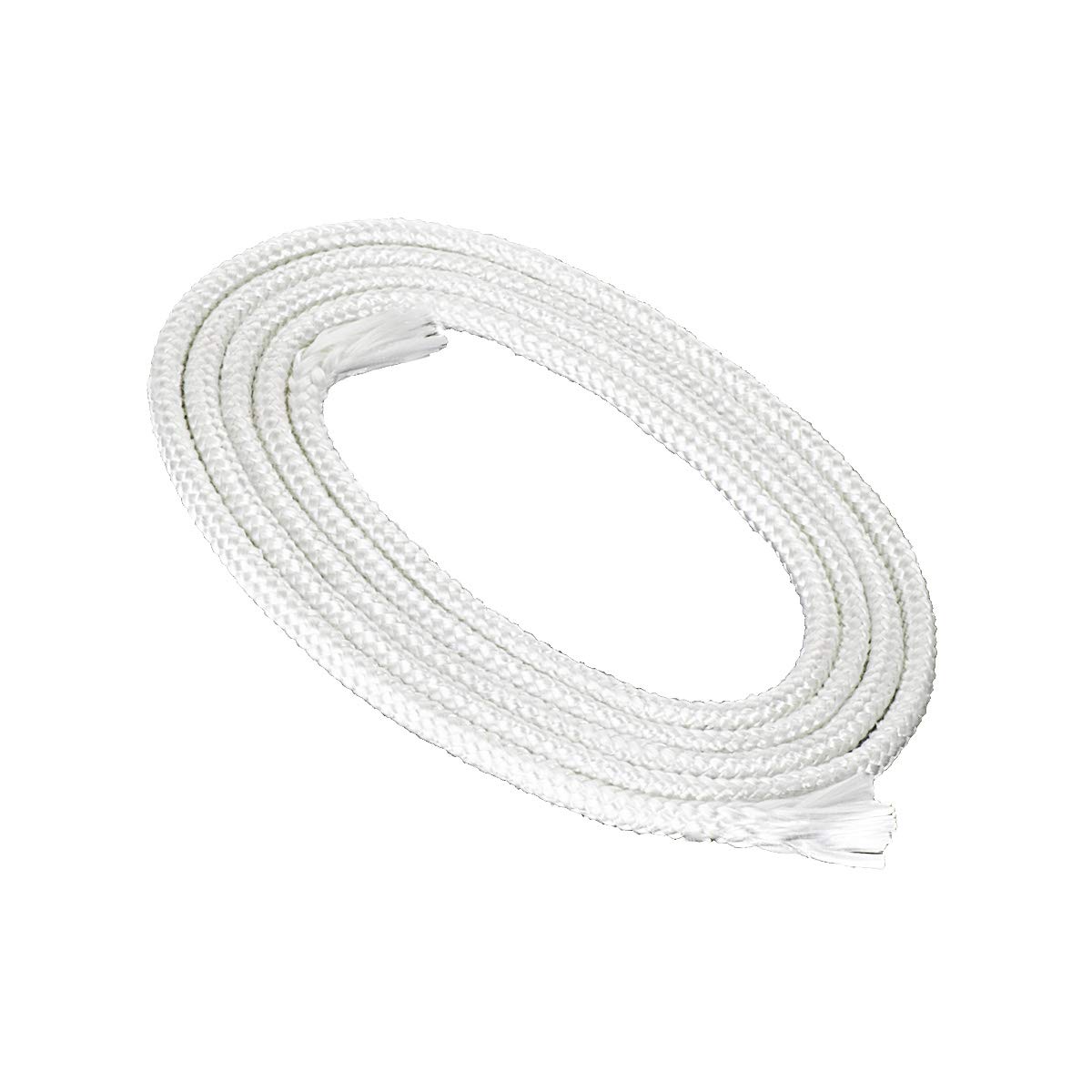 NKlaus 3m glass fibre wick round Ø 4mm for melting light spirit lamp oil lamp for purified lamp oil paraffin oil permanent wick garden torch paraffin lamp 1251