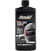 Formula 1 Color Wax Liquid for Silver Cars, Gives Ceramic Water Beading Protection and Ultimate Shiny Finish, Fills Minor Scratches with Color-Match Pigment, 16 oz