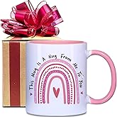 This Mug is A Hug from Me to You Mug Birthday Gift for Friend, Mothers Day Gift, Long Distance Friendship Gifts for Best Friend Her Sister, Cancer Get Well Soon Gifts