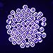 Qedertek Solar String Lights, 39ft 100 LED String Lights Solar Powered for Outdoor, Home, Lawn, Wedding, Patio, Party and Holiday Decorations (Purple)